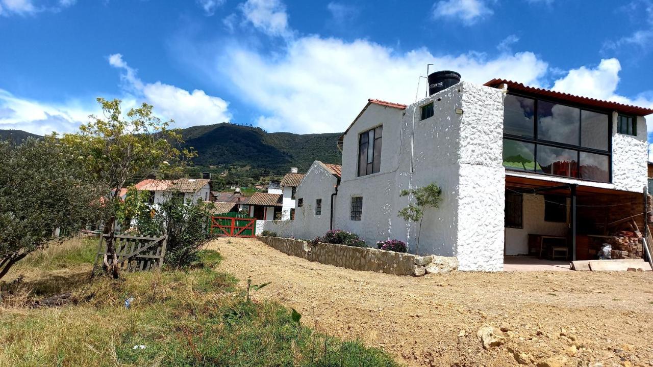Hospedaje Y Camping Del Rio Monguí Eksteriør bilde