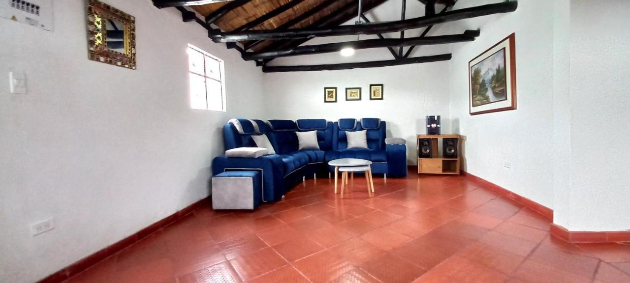 Hospedaje Y Camping Del Rio Monguí Eksteriør bilde