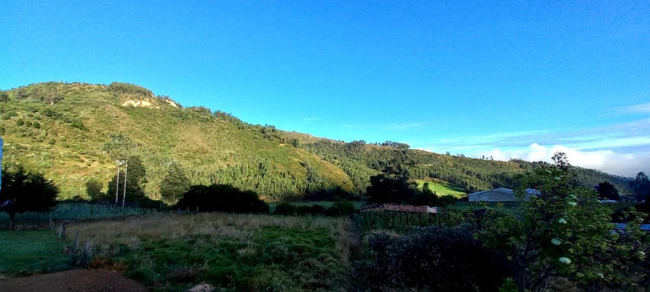 Hospedaje Y Camping Del Rio Monguí Eksteriør bilde