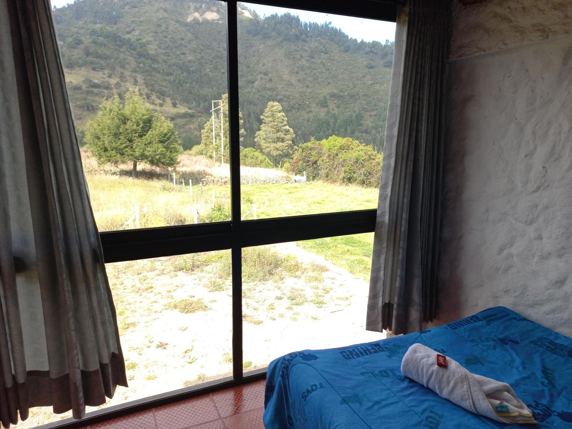 Hospedaje Y Camping Del Rio Monguí Eksteriør bilde